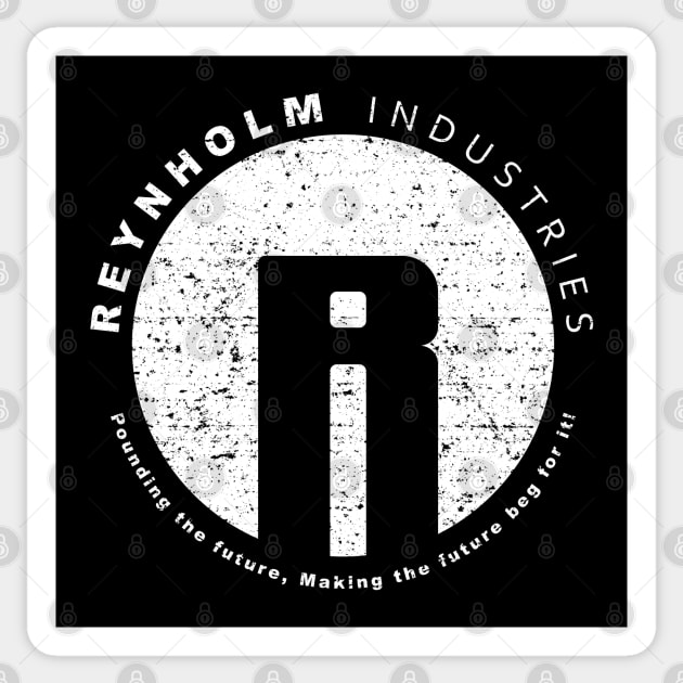 Reynholm Industries (white) [Rx-tp] Sticker by Roufxis